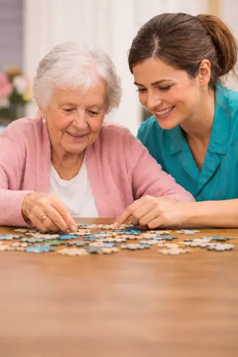 Support for people living with dementia at Summercourt Residential Home in Teignmouth